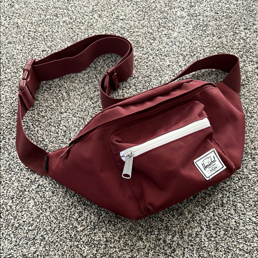 Herschel Supply Company Men's Burgundy Waist Bag